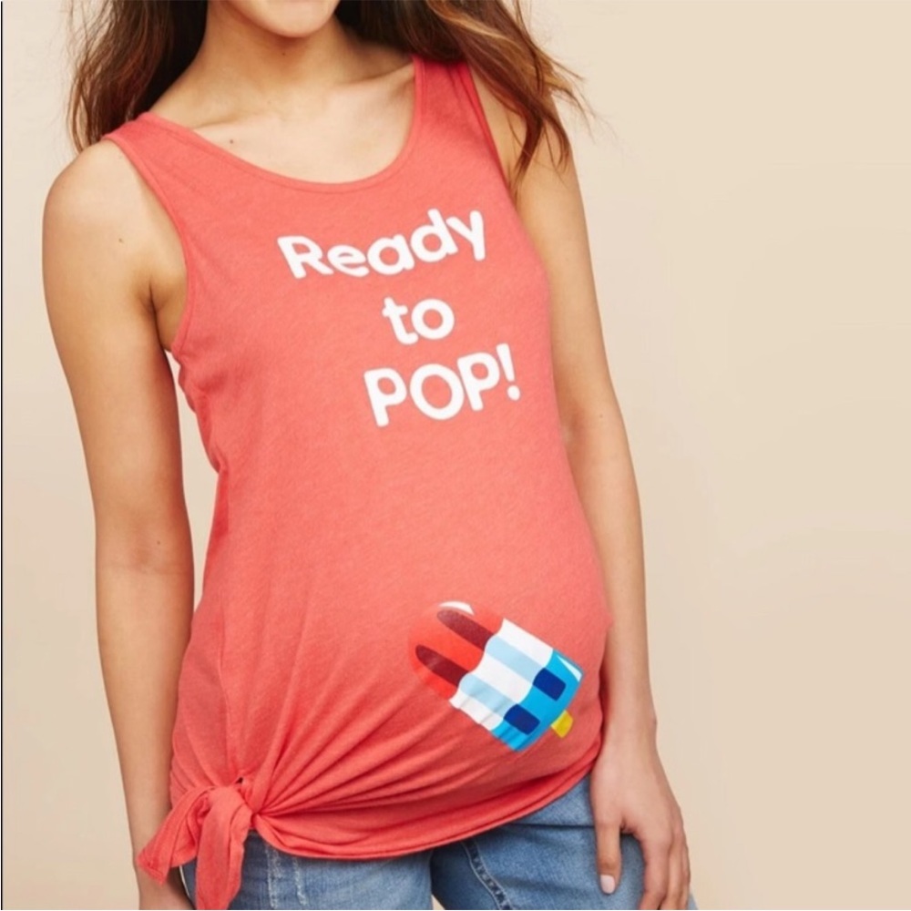 Cute Maternity Tank